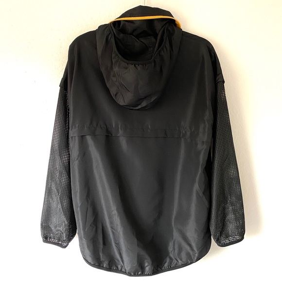 COPY - LF THE BRAND black oversized windbreaker - Picture 2 of 4